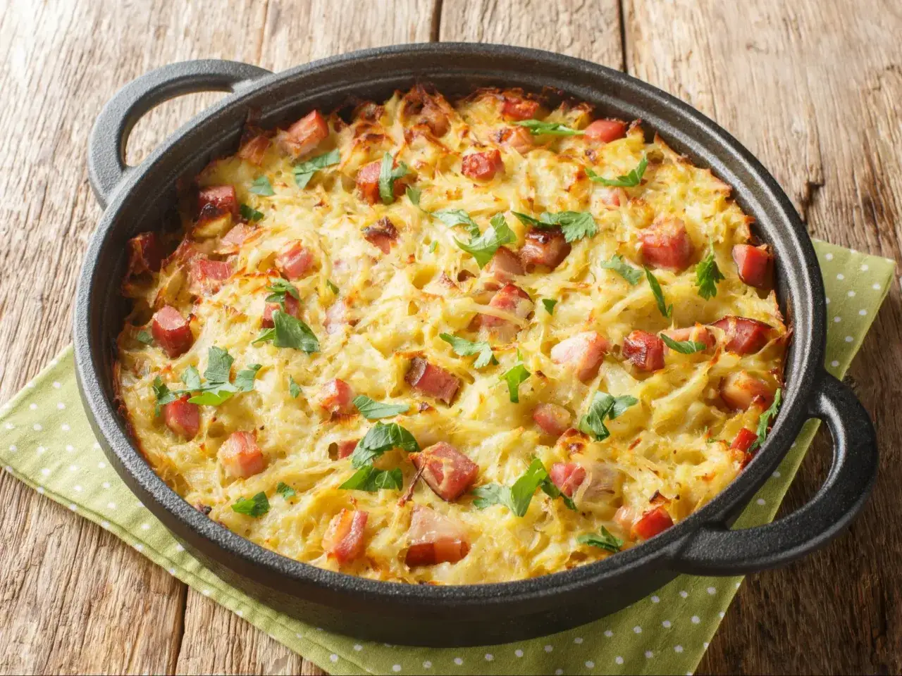 Zdjęcie Sycąca zapiekanka z kaszanki – prosta receptura na pyszny obiad