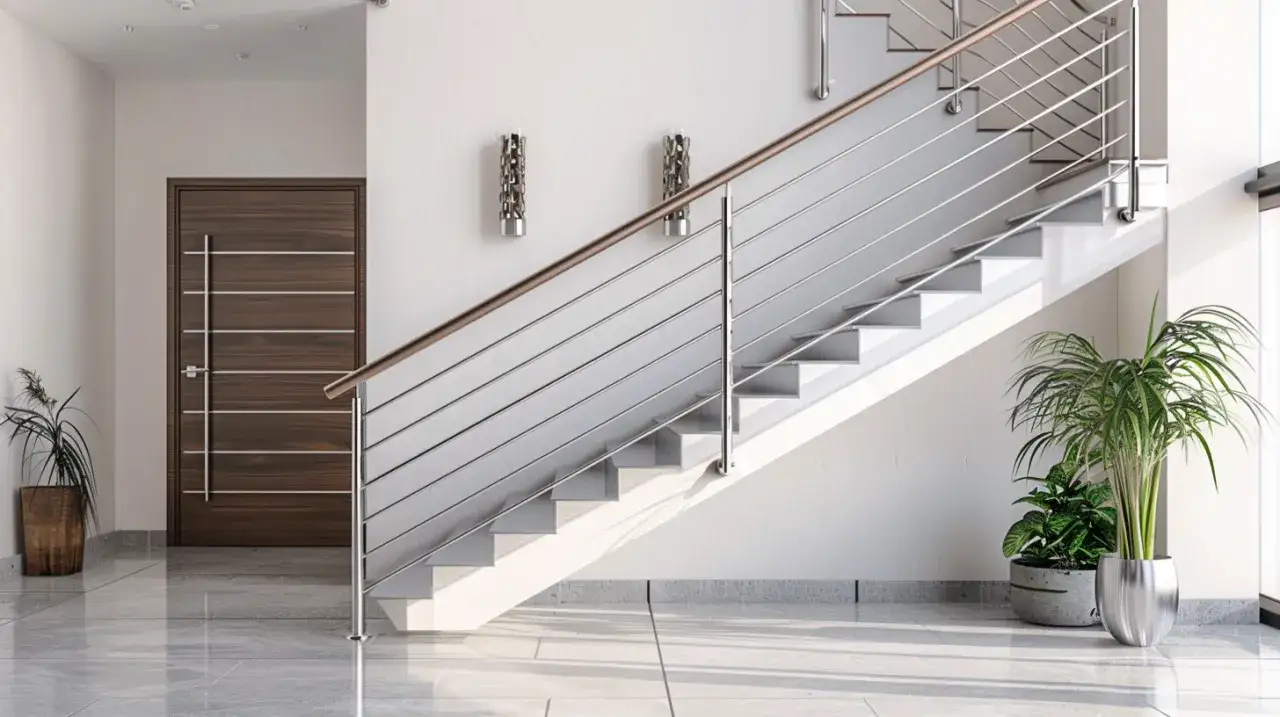 Zdjęcie Jakie balustrady metalowe wewnętrzne wybrać do domu, by były trwałe i stylowe?