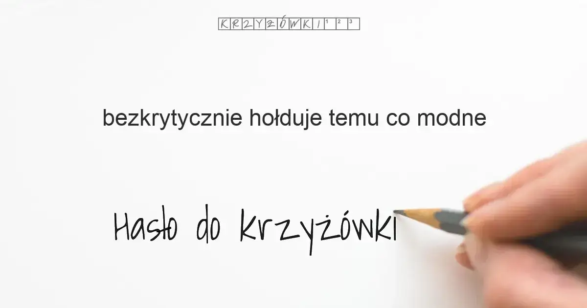 Zdjęcie Hołduje temu co modne: Czy bycie snobem to zła cecha?