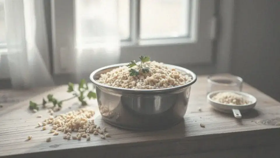 Zdjęcie Czy pies może jeść kaszę bulgur? Bezpieczne sposoby wprowadzenia do diety