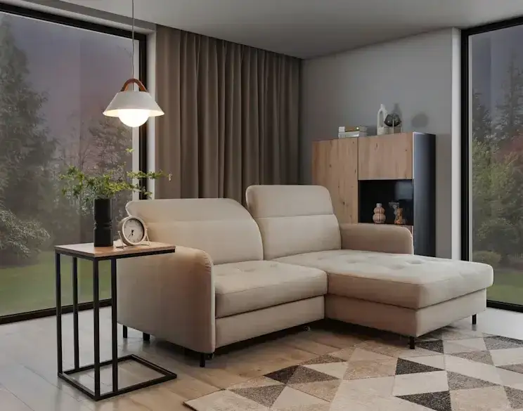 Zdjęcie Jak ustawić kanapę narożną w salonie: 5 skutecznych sposobów