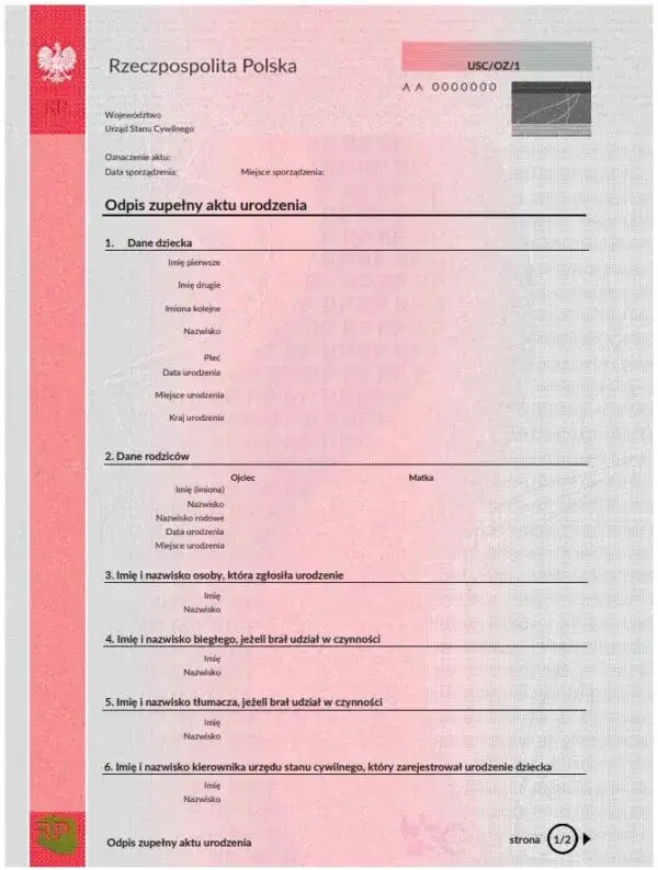 Zdjęcie Jak uzyskać odpis zupełny aktu urodzenia? Prosty poradnik