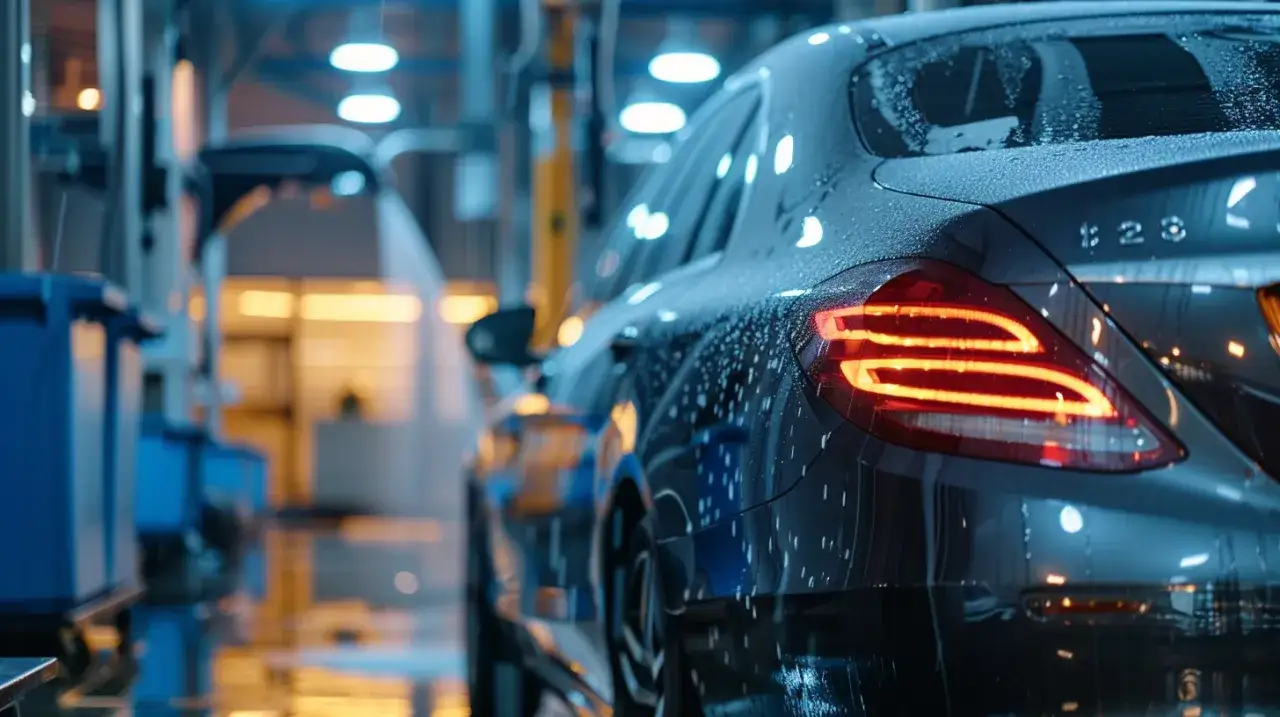 Zdjęcie Mycie auta na myjni bezdotykowej - praktyczne wskazówki dla kierowcó