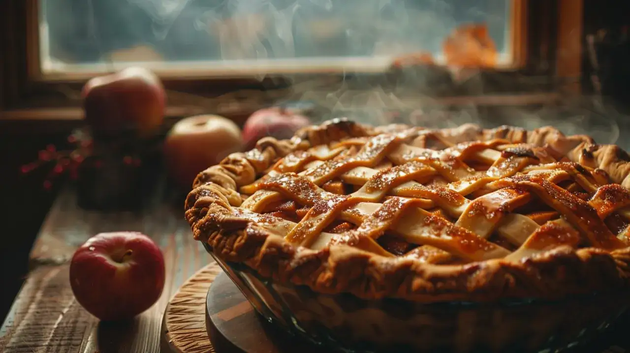 Zdjęcie Ciasto na dzień chłopaka - Przepis na pyszne kruche ciasto z jabłkami