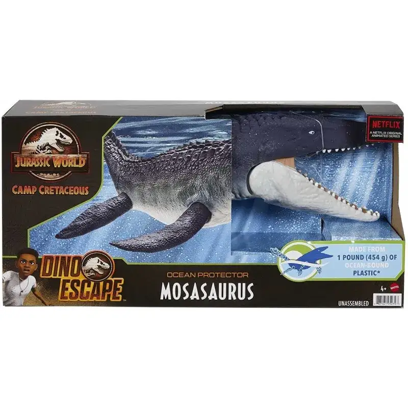 Zdjęcie Mozazaur zabawka – imponująca figurka dinozaura z Jurassic World