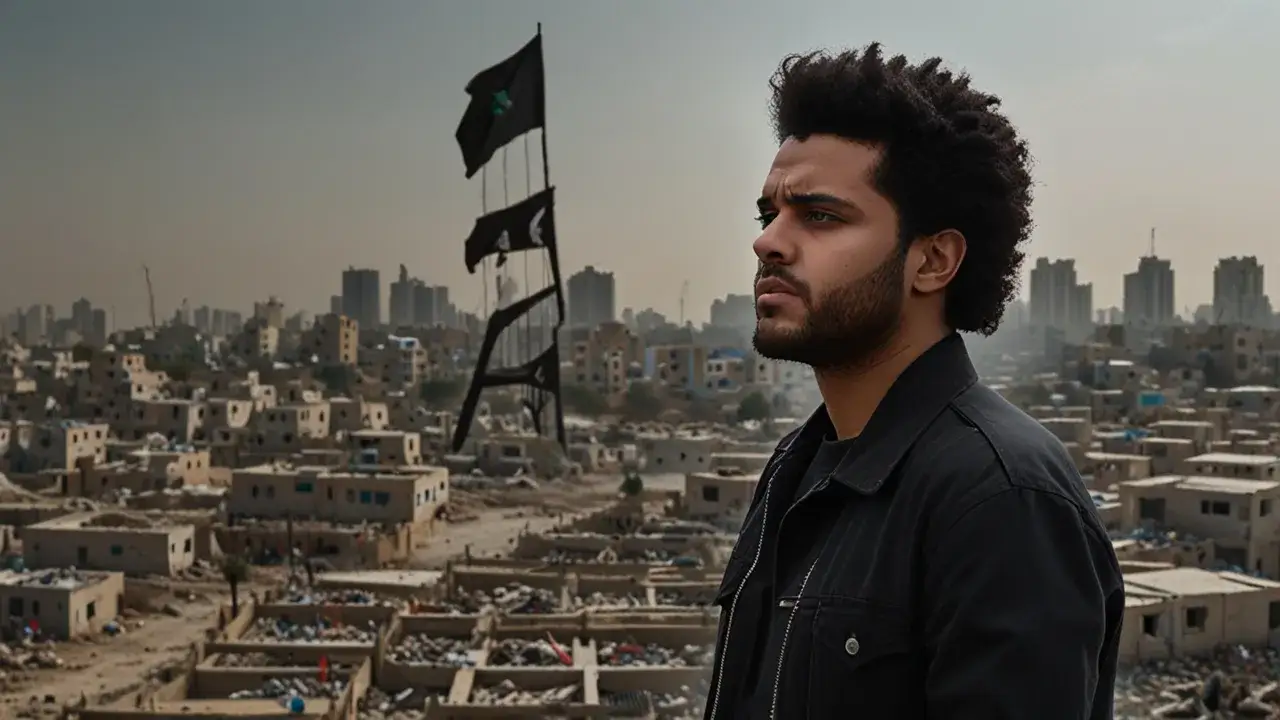 Zdjęcie The Weeknd pomaga Gzie: Zaskakujące donacje dla mieszkańców strefy konfliktu