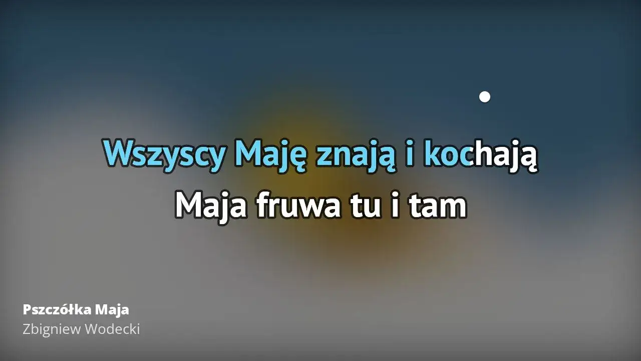 Zdjęcie Pszczółka Maja – kto śpiewa kultową piosenkę i jej tajemnice?