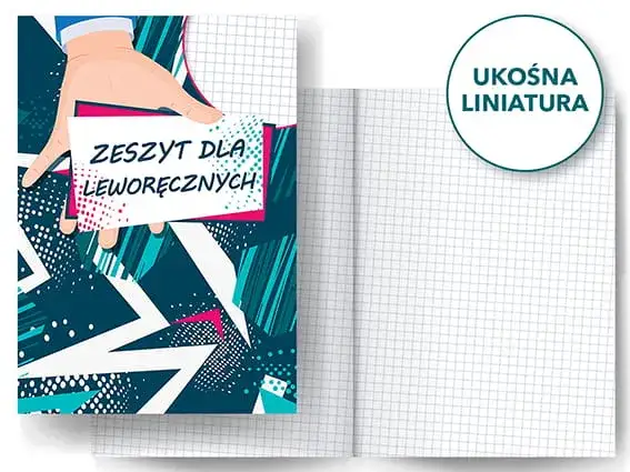 Zdjęcie Zeszyt dla leworęcznych czym się różnią - poznaj kluczowe różnice