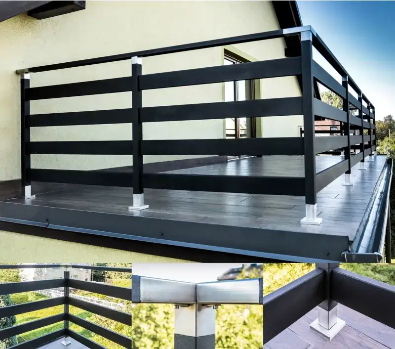 Zdjęcie Alternatywy dla balustrady na tarasie - funkcjonalne i stylowe rozwiązania