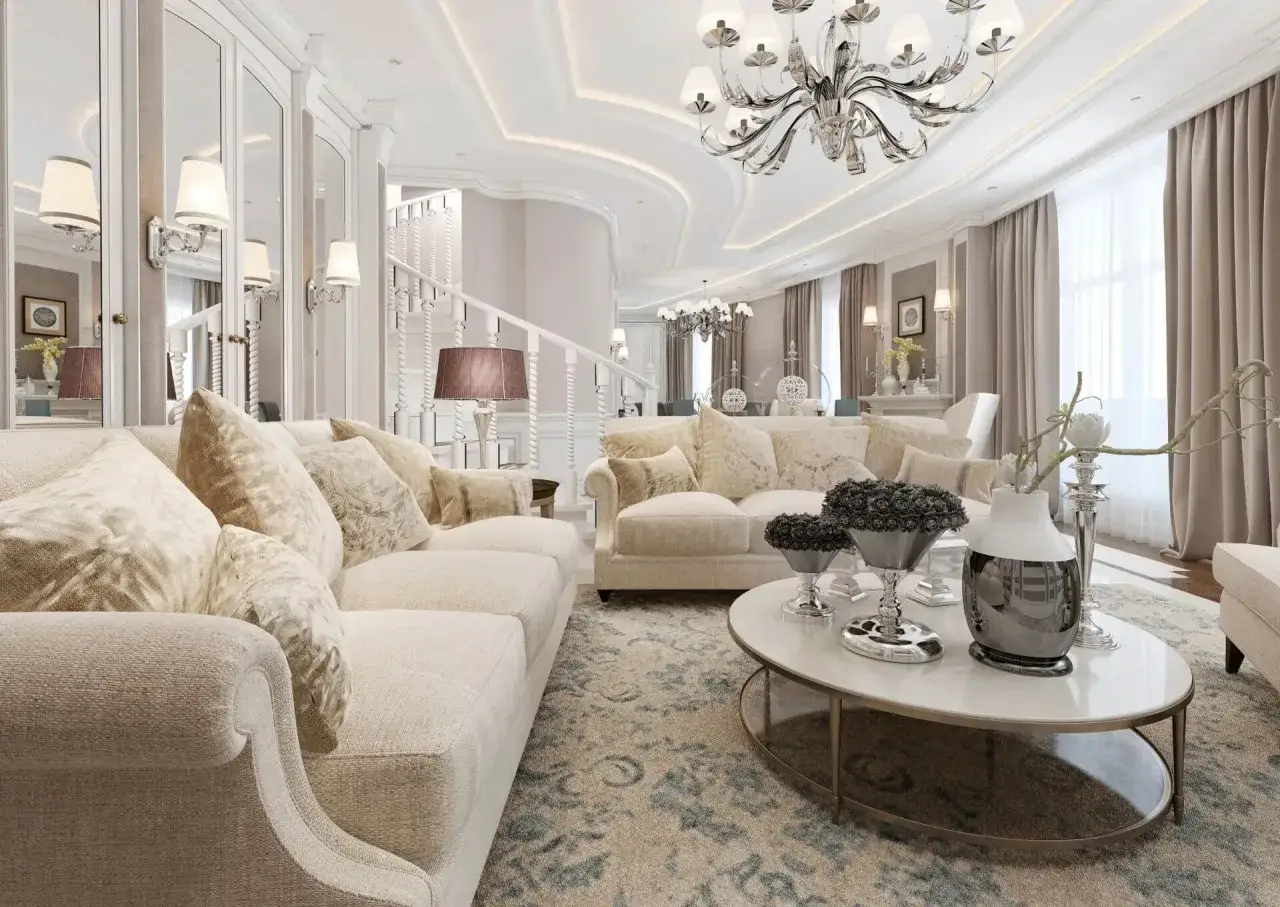 Zdjęcie Jak urządzić salon glamour – praktyczne porady, które zachwycą każdego