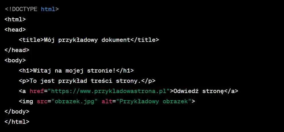 Zdjęcie Co to jest doctype HTML i dlaczego jest kluczowy dla stron?