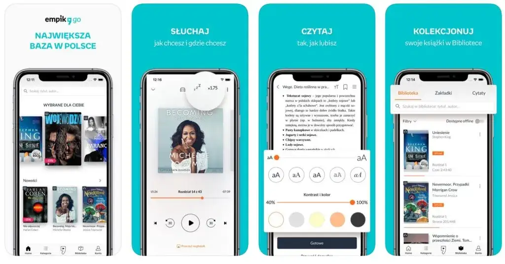 Zdjęcie  Na czym słuchać audiobooków? Jak odtwarzać i odsłuchać audiobooki na telefonie?
