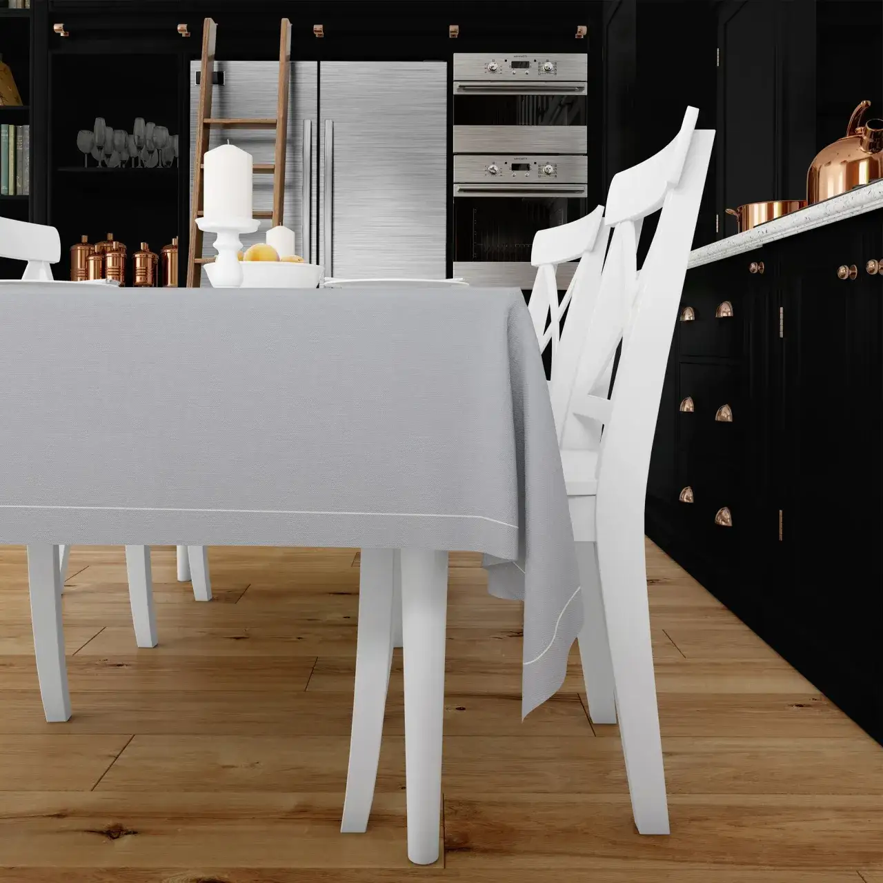 Zdjęcie Jaki obrus na stół do salonu, aby stylowo i funkcjonalnie urządzić wnętrze?