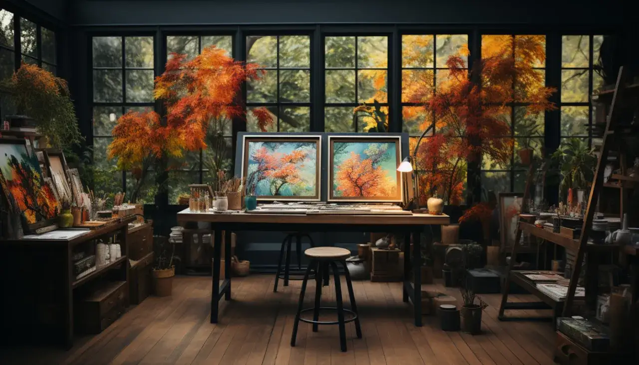 Zdjęcie S&oacute;tano a estudio de arte: &iquest;C&oacute;mo vencer humedad y falta de luz?