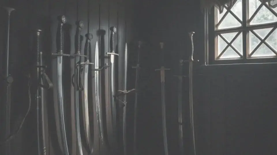 Zdjęcie Jak powiesić szable na ścianie - uniknij błędów i zrób to estetycznie