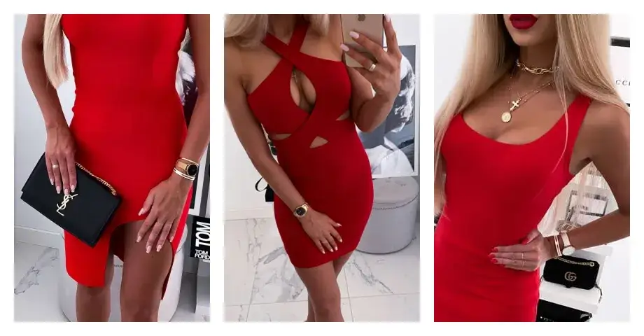 Zdjęcie Jakie dodatki do czerwonej sukienki na wesele, by wyglądać elegancko?