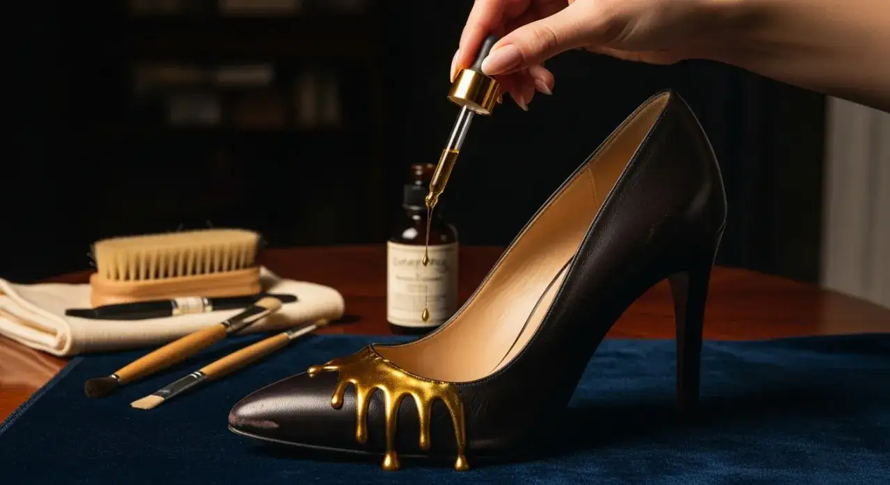 Zdjęcie Czym pomalować zdarte obcasy, aby szybko przywrócić ich blask?