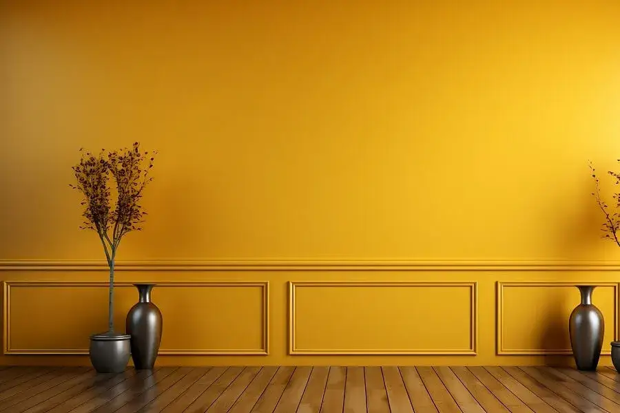 Zdjęcie Żółty kolor ścian - najlepsze połączenia, które odmienią Twoje wnętrze