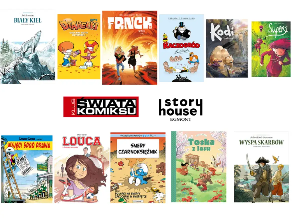 Zdjęcie Fascynujący świat komiksu na łamach kultowego czasopisma Egmont