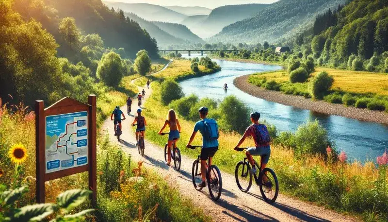 Zdjęcie Górskie trasy rowerowe w Polsce: najpiękniejsze szlaki i trasy dla każdego