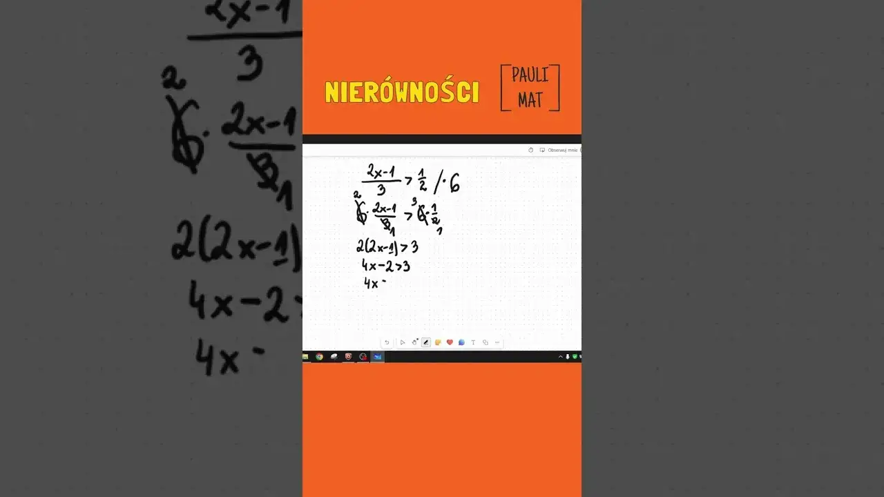Zdjęcie Nierówności w matematyce: Jak unikać najczęstszych błędów?