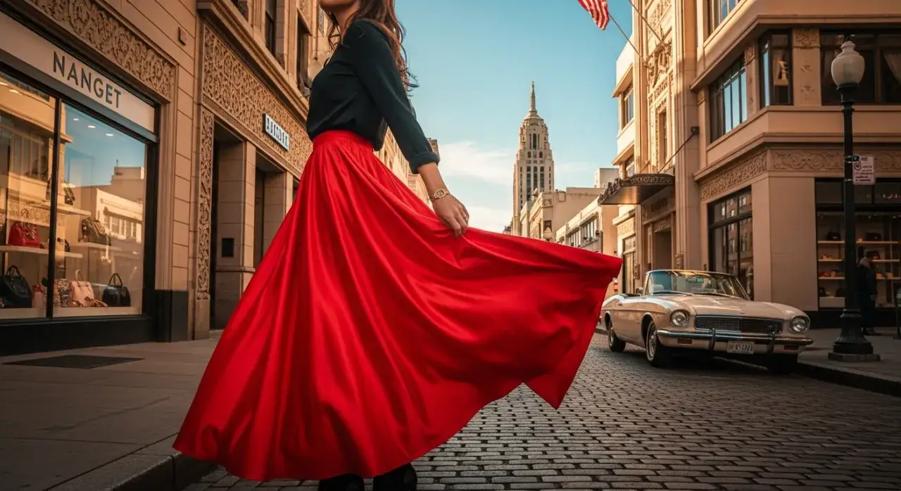 Zdjęcie Co do czerwonej spódnicy? Idealne stylizacje, które zachwycą każdego