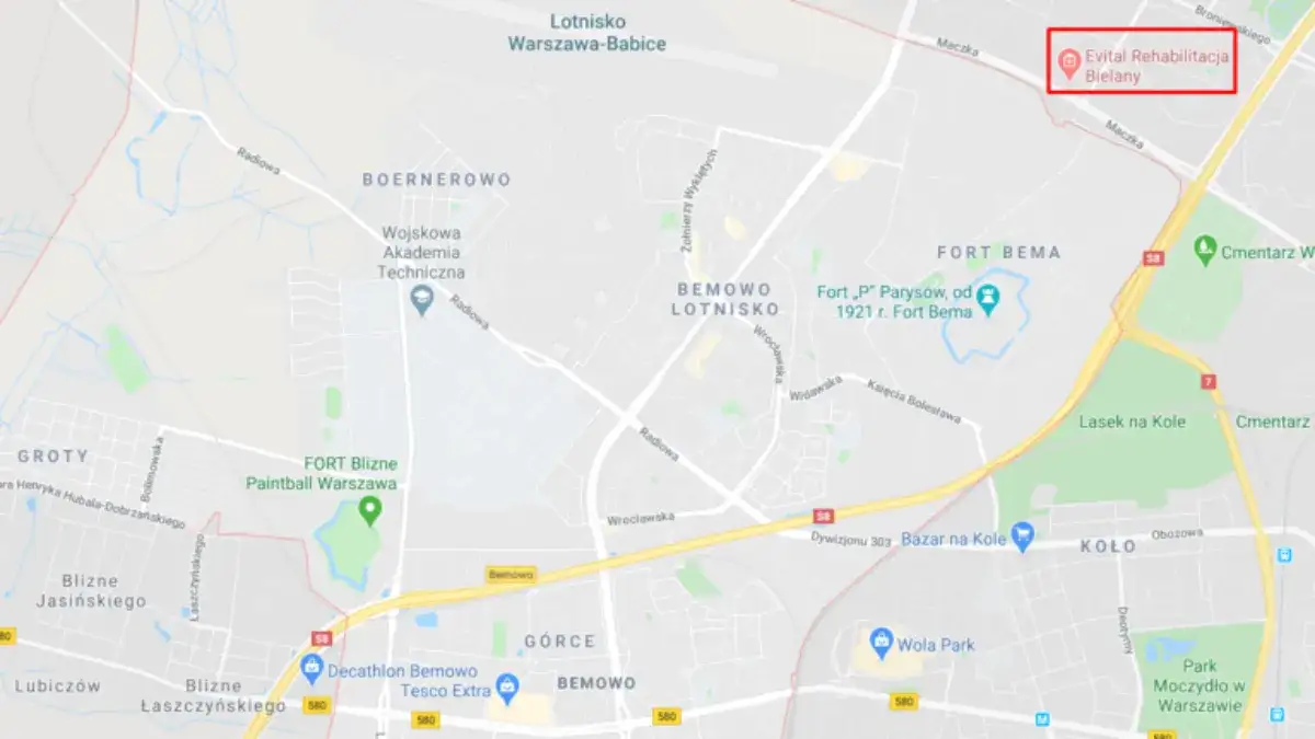 Zdjęcie Gdzie najszybciej rehabilitacja NFZ Bemowo Warszawa bez długiego czekania