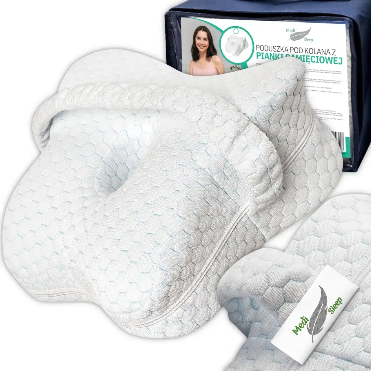 Zdjęcie Najlepsza poduszka między kolana, która zlikwiduje Twój ból w nocy