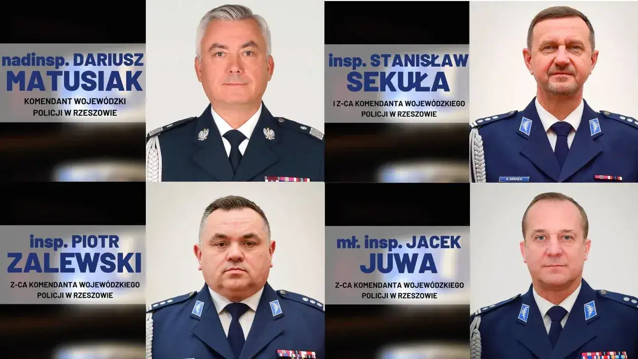 Zdjęcie Komendant wojewódzki policji w Rzeszowie: kto pełni tę rolę?