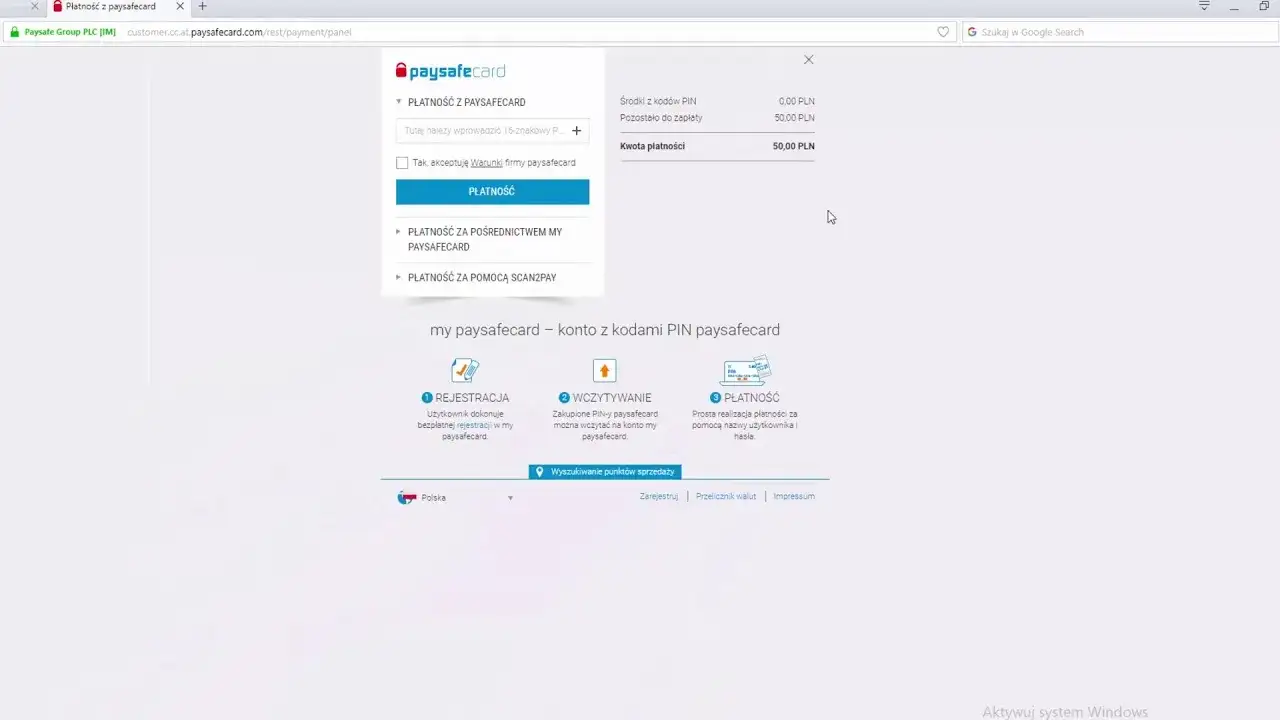 Zdjęcie Jak doładować konto Steam paysafecard 50 zł - proste kroki i porady