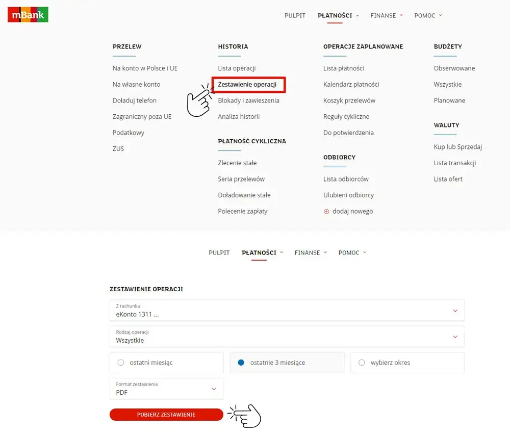 Zdjęcie Jak pobrać wyciąg z konta mBank i uniknąć problemów z dostępem