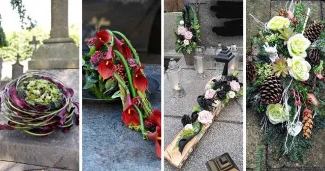 Zdjęcie Jak zrobić okrągły stroik na cmentarz, by uczcić pamięć bliskich