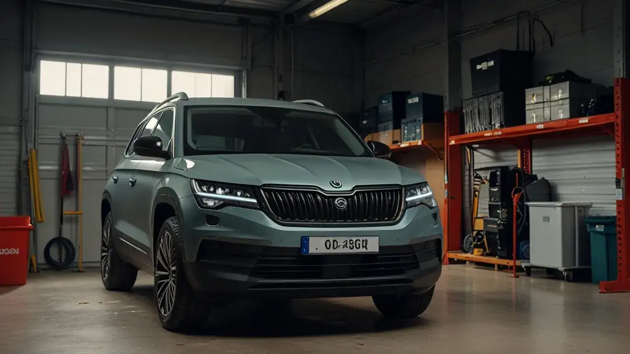 Zdjęcie Czy Skoda Kodiaq zmieści się w Twoim garażu? Wymiary i triki