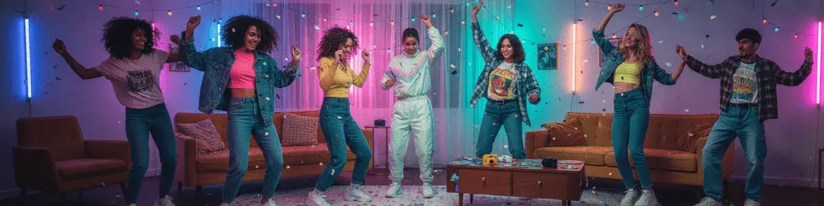 Zdjęcie Impreza lata 90.? Stwórz look! Grunge, pop, rave jak się ubrać?