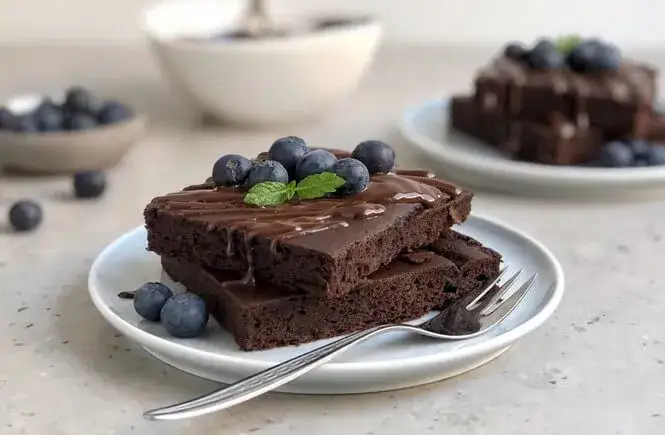 Zdjęcie Mało kaloryczne brownie bez wyrzeczeń: prosty przepis na fit deser