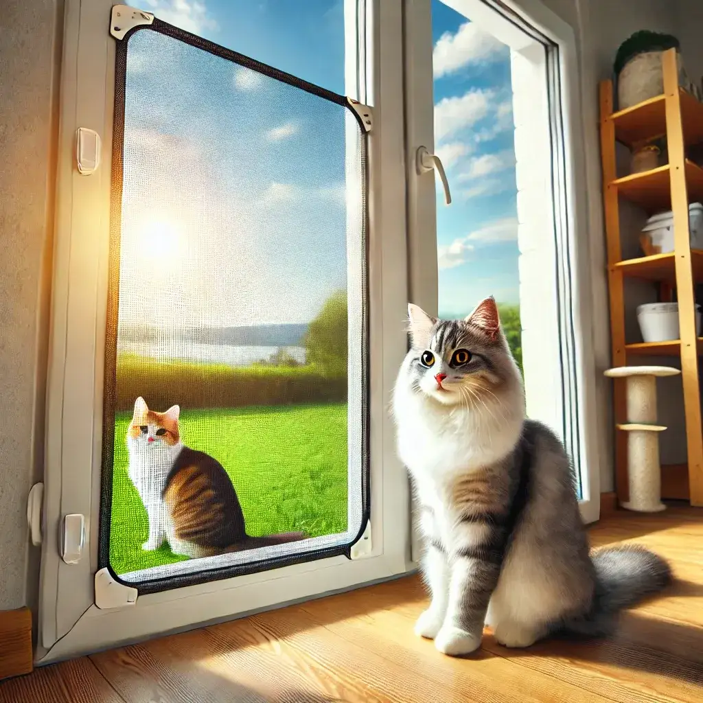 Zdjęcie Jak zabezpieczyć okno przed kotem, aby uniknąć niebezpieczeństwa?