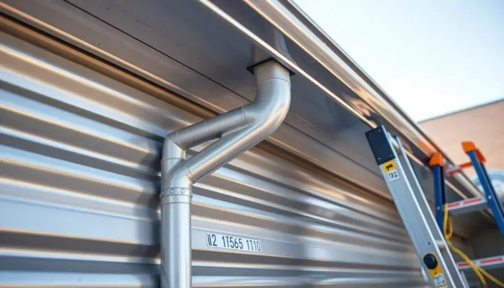 Zdjęcie Jak zamontować rynny do garażu blaszanego - 8 praktycznych rad