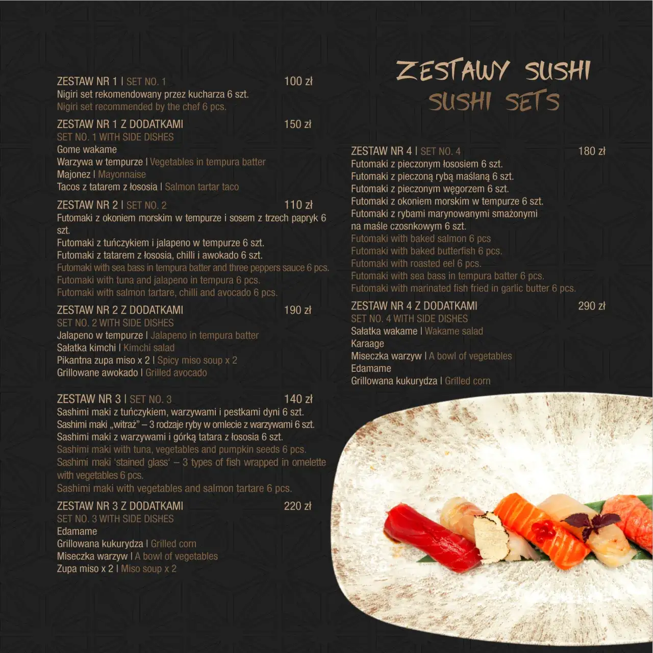 Zdjęcie Pizza czy sushi menu – co wybrać? Porównanie dań, cen i zalet