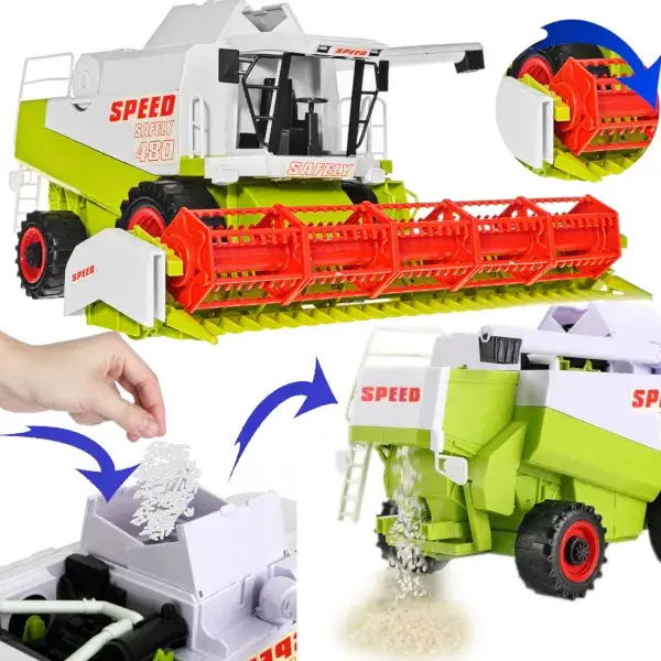 Zdjęcie Duży kombajn zabawka - najlepsze modele dla dzieci, które zachwycą