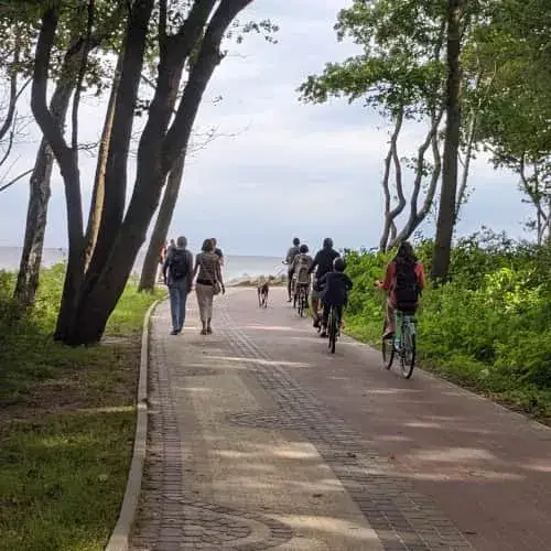 Zdjęcie Trasa rowerowa Kołobrzeg Ustronie Morskie - odkryj piękne widoki i atrakcje