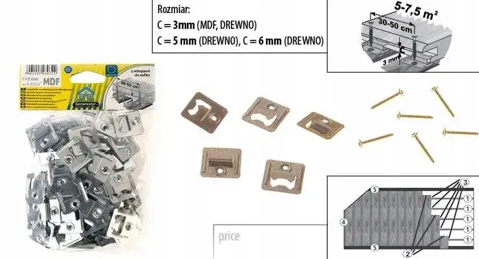 Zdjęcie Jak dobrać klamry do boazerii, aby uniknąć błędów w montażu