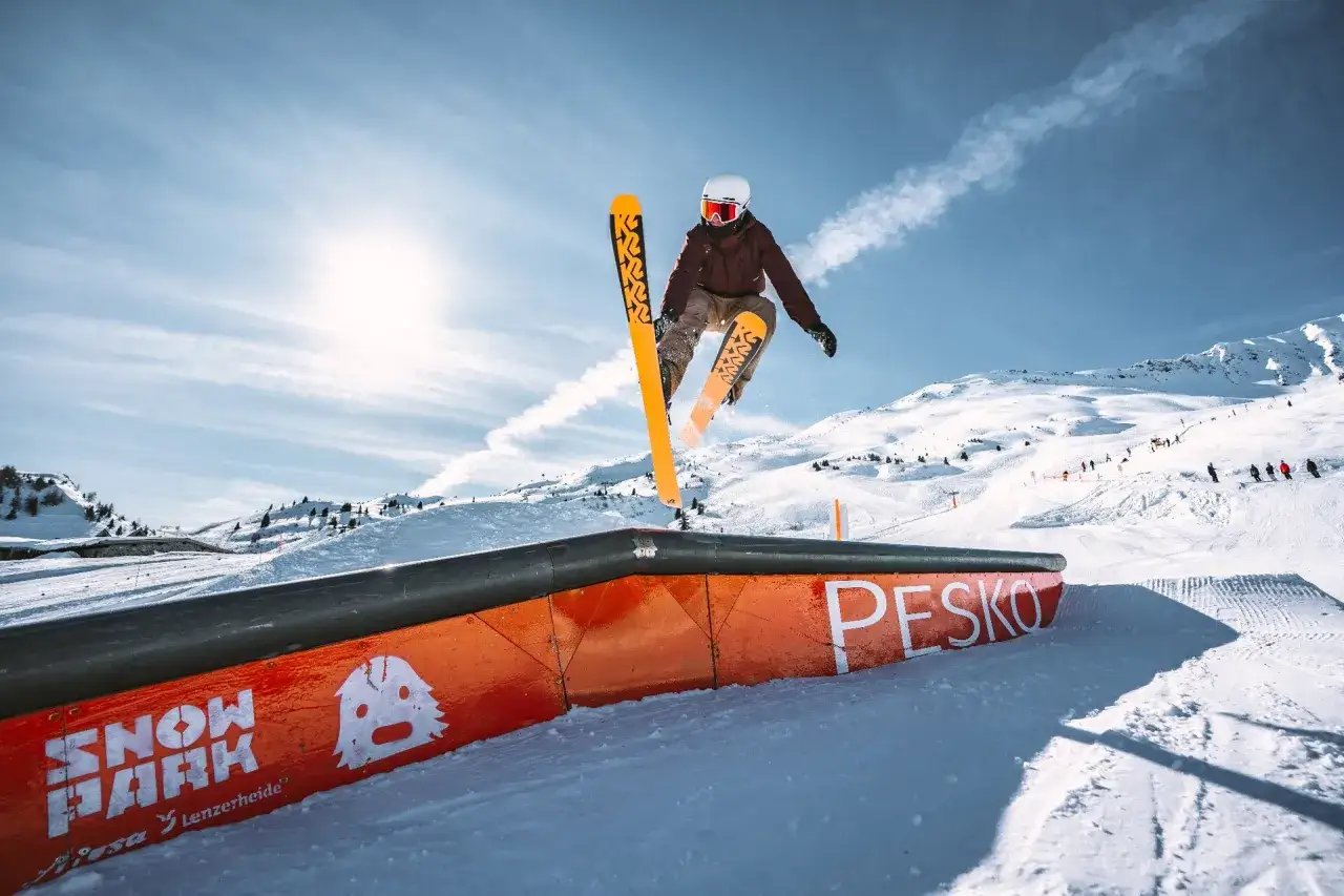 Zdjęcie Deštné snowpark - idealne miejsce dla freestyle'owców w górach