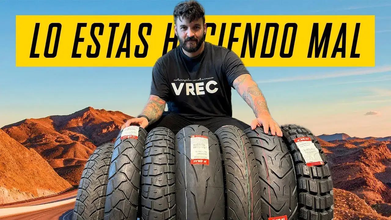 Zdjęcie Los neumáticos de moto que mejoran tu seguridad y rendimiento