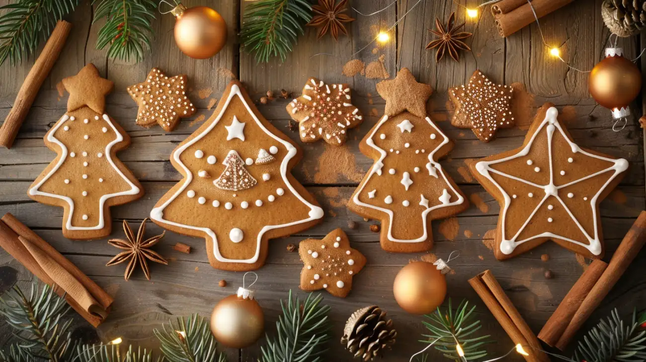 Zdjęcie Wyjątkowe ciastka piernikowe: tradycyjna słodkość na święta