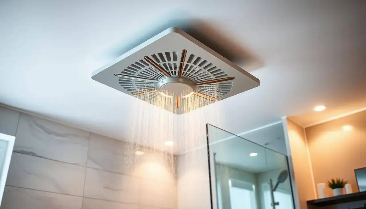 Zdjęcie Czy wentylator łazienkowy może być nad prysznicem? Sprawdź zasady bezpieczeństwa