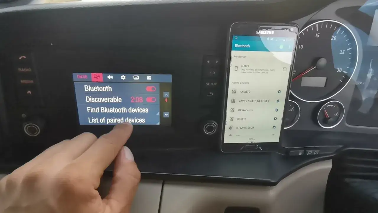 Zdjęcie Jak włączyć Bluetooth w MAN TGX - krok po kroku bez problemów