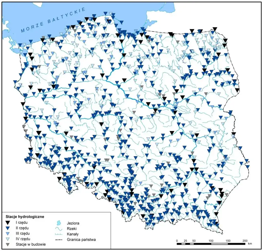Zdjęcie Gdzie znajdują się stacje meteorologiczne IMGW w Polsce? Mapa