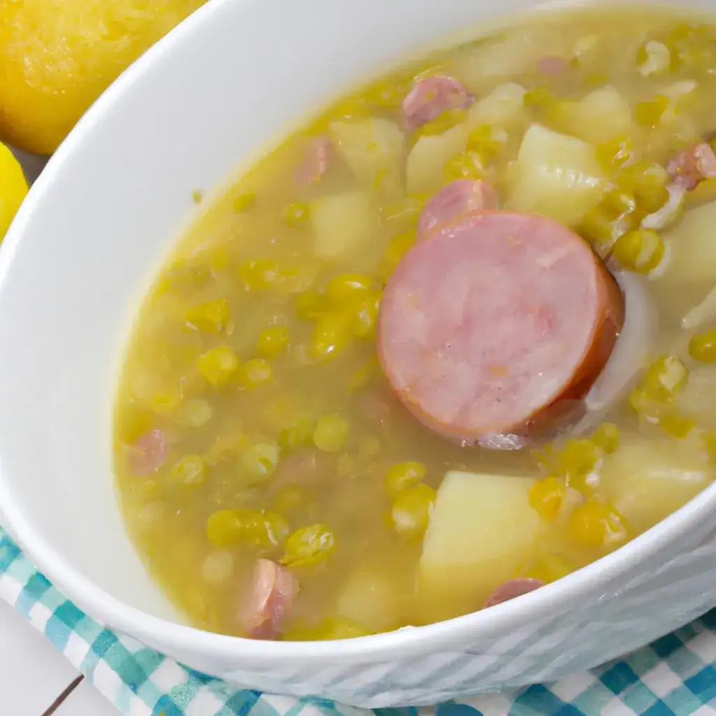 Zdjęcie Ile kalorii ma zupa grochowa z ziemniakami i kiełbasą? Sprawdź!