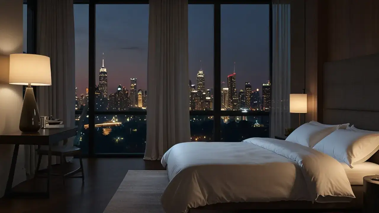 Zdjęcie Nowoczesna sypialnia aranżacje - komfort i nowoczesność w sypialni