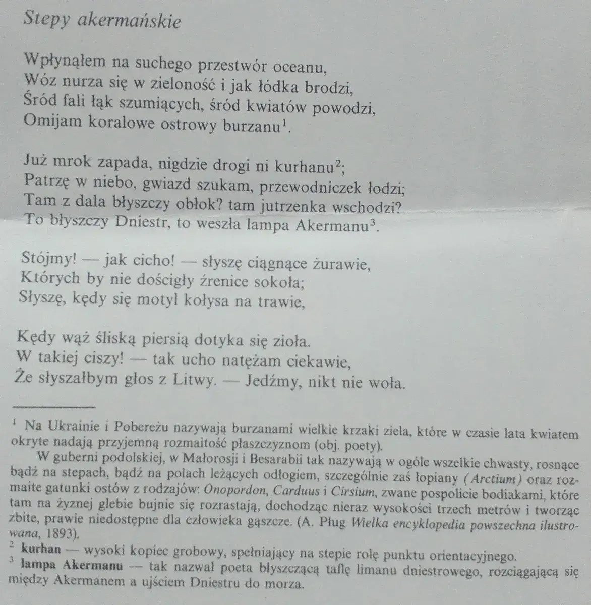 Zdjęcie Stepy akermańskie – analiza, interpretacja i znaczenie wiersza Mickiewicza